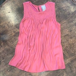 Pink/coral tank